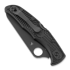 Складной нож Spyderco Pacific Salt 2, spyderedge, чёрный C91SBBK2