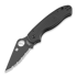 Spyderco Para 3 Lightweight foldekniv, spyderedge, svart C223SBBK