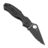 Spyderco Para 3 Lightweight 折叠刀, spyderedge, 黑色 C223SBBK