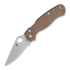 Spyderco Para Military 2 Brown G-10 CPM 15V SPRINT RUN kääntöveitsi C81GPBN15V2