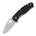 Spyderco Persistence Lightweight kääntöveitsi, combo terä C136PSBK