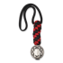 Spyderco Pewter Flat Bead w/ Lanyard BEAD5LY