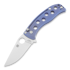 Spyderco - PITS Folder Blue Titanium