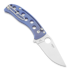 Spyderco PITS Folder Blue Titanium C192TIBLP