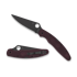 Spyderco - Police 4 Burgundy Lgtw CTS-PD#1 Sprint Run