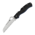 Spyderco Rescue 3 Lightweight Thin Blue Line 折叠刀 C14FSBKBL3