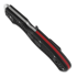 Spyderco Rescue 3 Lightweight Thin Red Line sulankstomas peilis C14FSBKRD3