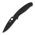 Spyderco Resilience kääntöveitsi, musta C142PBBK