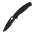 Spyderco Resilience Lightweight foldekniv, svart, taggete C142PSBBK