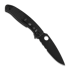 Spyderco Resilience Lightweight foldekniv, svart, taggete C142PSBBK