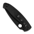 Spyderco Resilience Lightweight folding knife, black, combo edge C142PSBBK