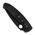 Spyderco Resilience Lightweight kääntöveitsi, musta, combo terä C142PSBBK