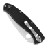 Spyderco Resilience Lightweight sulankstomas peilis, dantytas C142PSBK