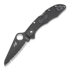 Spyderco Salt 2 sulankstomas peilis, spyderedge, juoda C88SBBK2