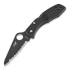 Spyderco Salt I 折叠刀, spyderedge, 黑色 C88SBBK