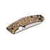 Spyderco SpydieChef CQI sulankstomas peilis, gold maya C211TIPLS12