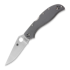 Spyderco Strech 2 XL Grey G-10 CPM CRU-WEAR folding knife 258GPGYCW
