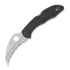 Nóż składany Spyderco Tasman Salt 2, spyderedge, czarny C106SBK2