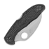 Nóż składany Spyderco Tasman Salt 2, spyderedge, czarny C106SBK2