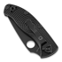 Coltello pieghevole Spyderco Tenacious Lightweight Black Blade, dentatura lama C122PSBBK