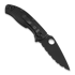 Spyderco Tenacious Lightweight Black Blade folding knife, spyderedge C122SBBK