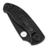 Spyderco Tenacious Lightweight Black Blade folding knife, spyderedge C122SBBK
