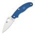 Spyderco UK Penknife, Cobalt Blue, Lightweight C94PCBL