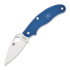 Spyderco UK Penknife, Cobalt Blue, Lightweight C94PCBL