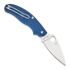 Spyderco UK Penknife, Cobalt Blue, Lightweight C94PCBL