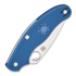Spyderco UK Penknife, Cobalt Blue, Lightweight C94PCBL