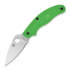 Spyderco UK Penknife Salt Green LC200N 折叠刀 C94PGR