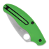 Spyderco UK Penknife Salt Green LC200N foldekniv C94PGR