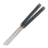 Balisong trainer Squid Industries Carbon Fiber Nautilus V2, Blue