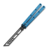 Balisong trainer Squid Industries Inked Krake Raken Trainer V3, Blue