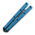 Balisong trainer Squid Industries Inked Krake Raken Trainer V3, Blue