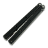 Squid Industries Krake Raken balisong trainer, 黑色