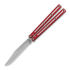 Squid Industries Krake Raken Bowie Dual-Tone Red V3 balisong