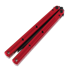 Squid Industries Krake Raken Bowie Inked Red V2.5 balisong
