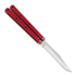 Squid Industries Krake Raken Bowie V2 balisong, 红色