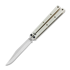 Squid Industries Krake Raken Bowie V2 balisong, silver