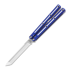 Squid Industries Krake Raken Tanto Dual-Tone Blue V2.5 balisong