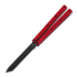 Squid Industries Krake Raken Tanto Inked Red V2.5 balisong