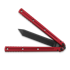 Squid Industries Krake Raken Tanto Inked Red V3 balisong
