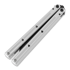 Coltello a farfalla Squid Industries Krake Raken Tanto Inked Silver V2.5