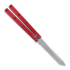 Nož motýlek Squid Industries Krake Raken Tanto Red V3