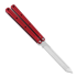 Squid Industries Krake Raken Tanto V2 kääntöveitsi, punainen
