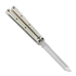 Squid Industries Krake Raken Tanto V2 perhosveitsi, silver