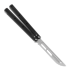 Squid Industries Krake Raken Trainer V2.5 perhosveitsi harjoitteluun, musta