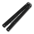 Squid Industries Krake Raken Trainer V2.5 perhosveitsi harjoitteluun, musta