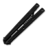 Balisong trainer Squid Industries Krake Raken Trainer V2.5 Inked Black